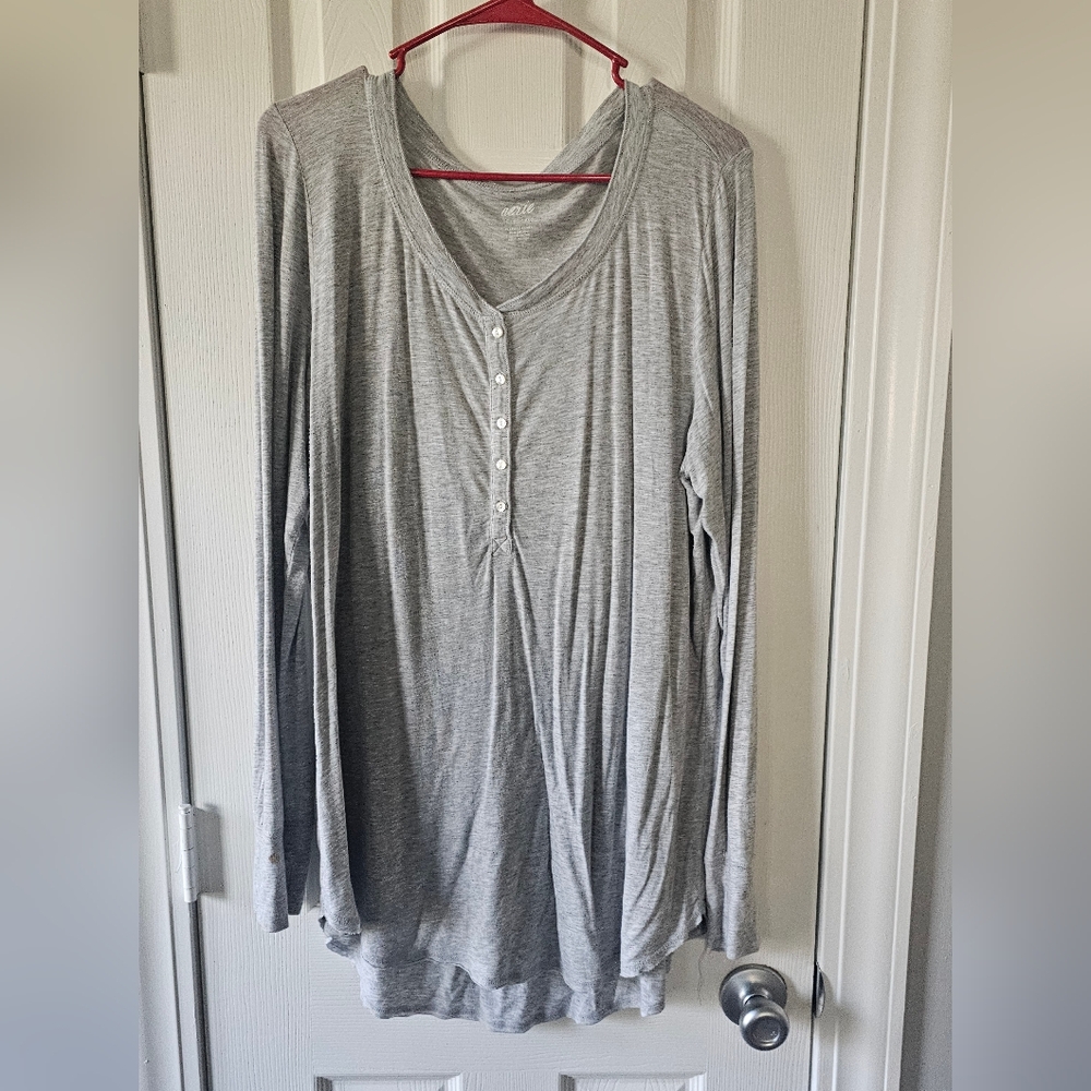 Aerie real soft long sleeve henley